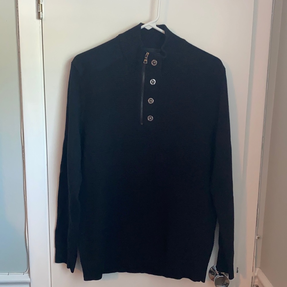 INC international black sweater